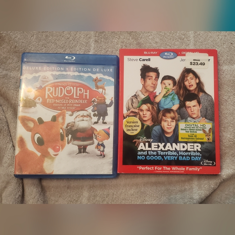 3 For 23$ Rudolph and Alexander Blu-ray Set